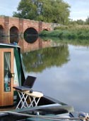 Collecting email, somewhere on the River Avon